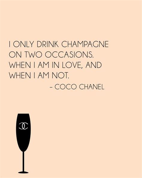 chanel zitate|coco chanel champagne quotes.